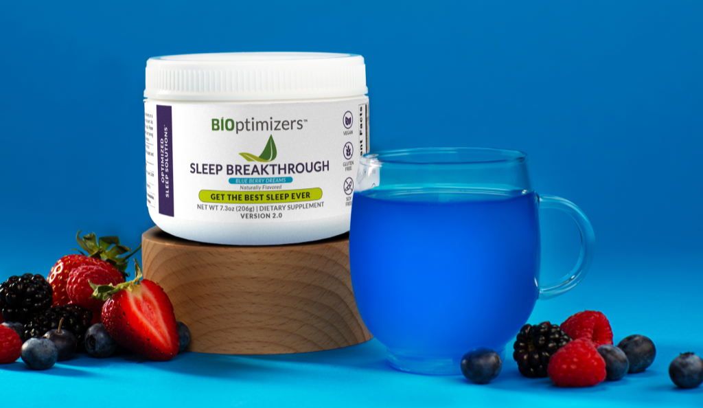 sleep breakthrough drink blåbær søvn